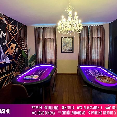 蒙斯Capsule Casino - Jacuzzi - Billard - Netflix - Console & Jeux公寓 外观 照片